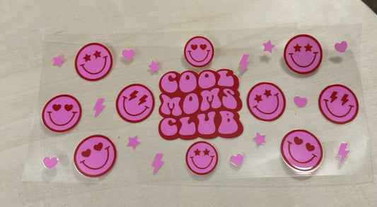 Cool Moms Club- Pink