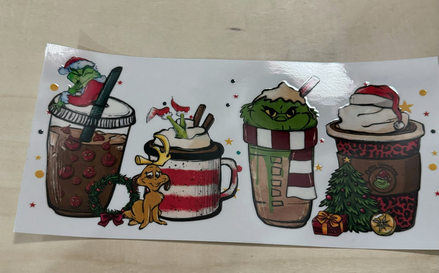 Grinch Coffee Cups