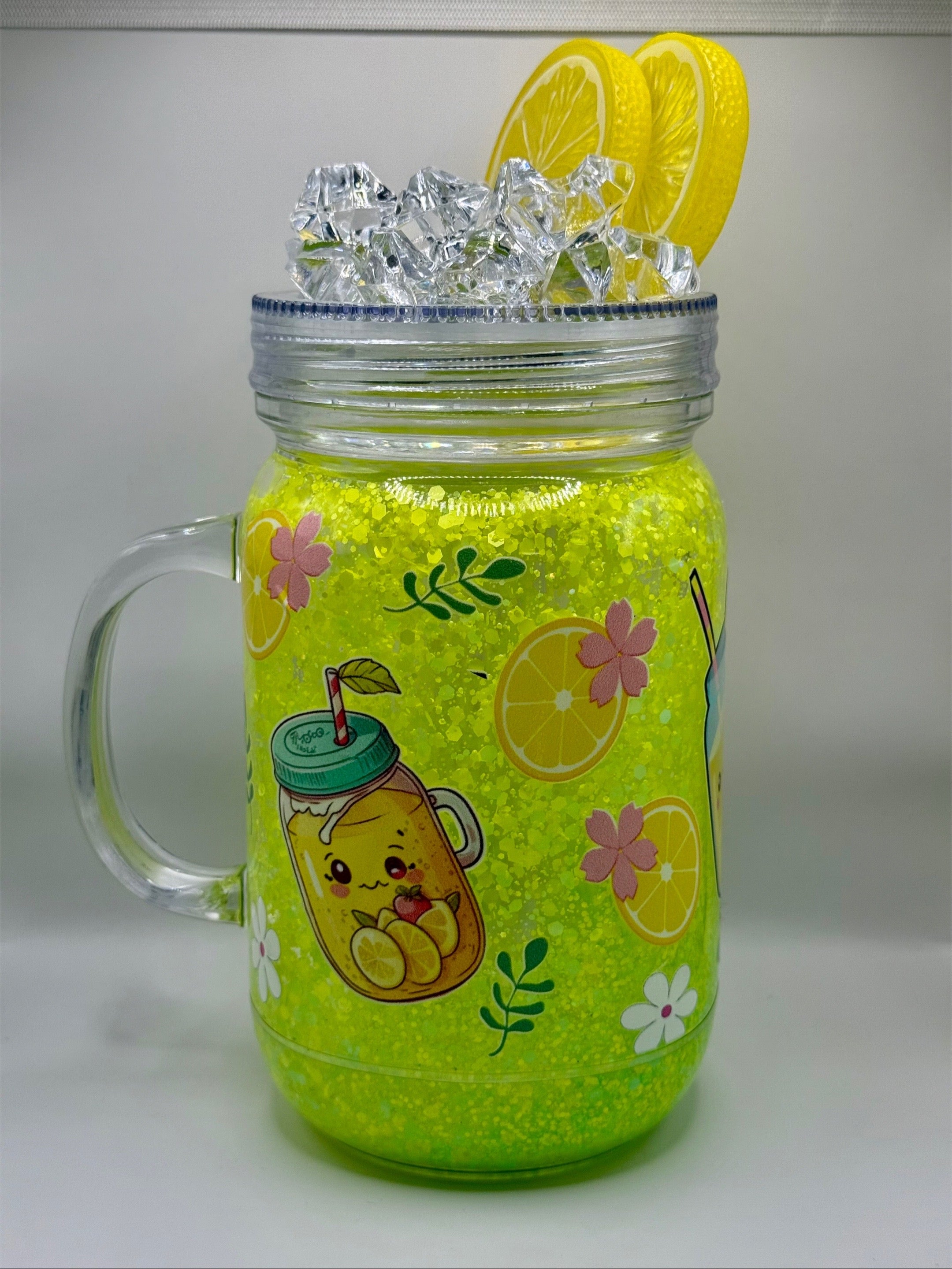 Small Lemonade Snowglobe Jar