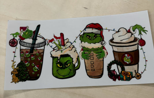 Grinch Coffee Cups