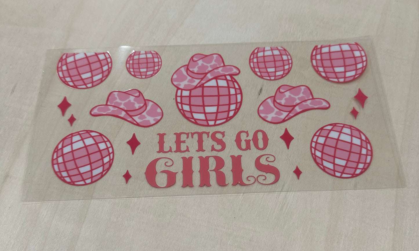 Let's Go Girls- Pink