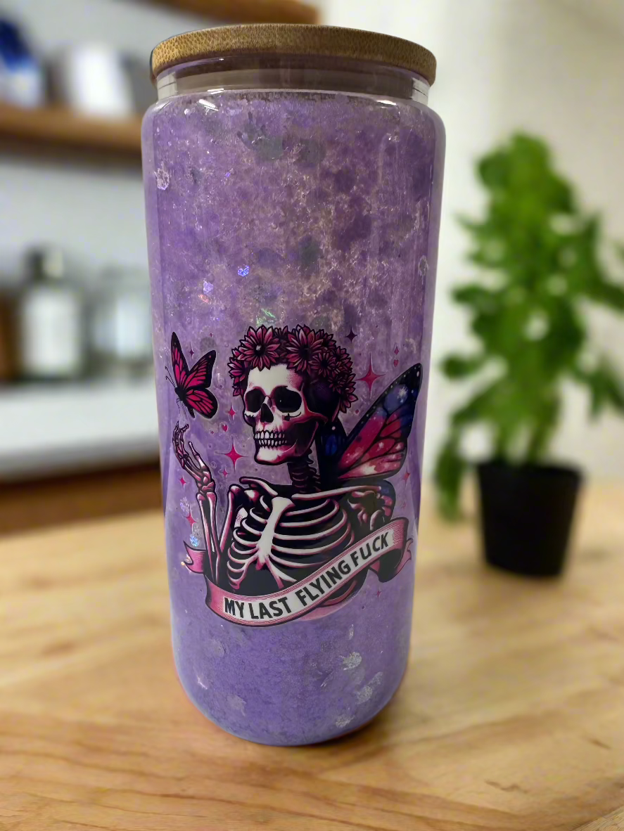 #11 Glass Cup- My Last Flying F*ck