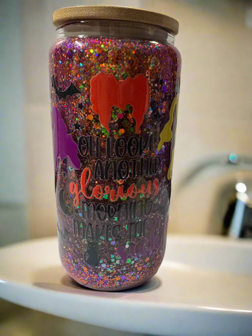 #12 Glass Cup- Hocus Pocus