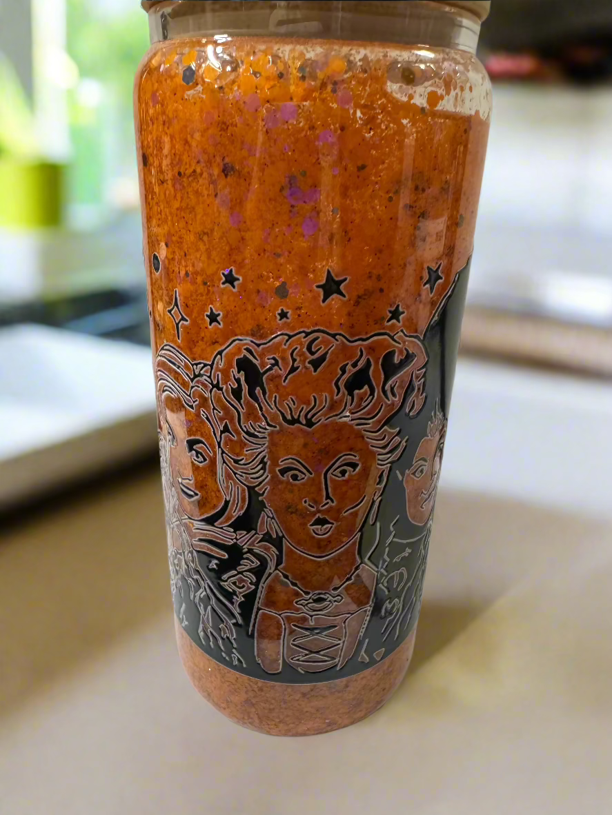 #31 Glass Cup- Hocus Pocus